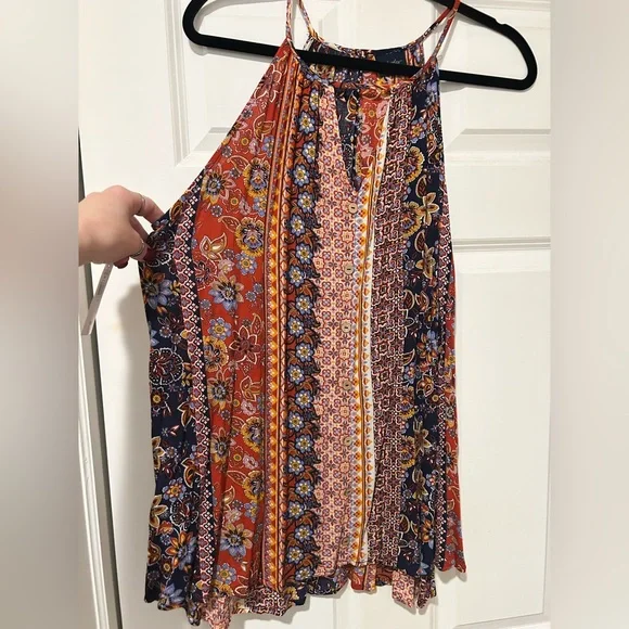 NWT Daytrip Buckle Floral Print Keyhole Tank Top - Picture 5 of 15